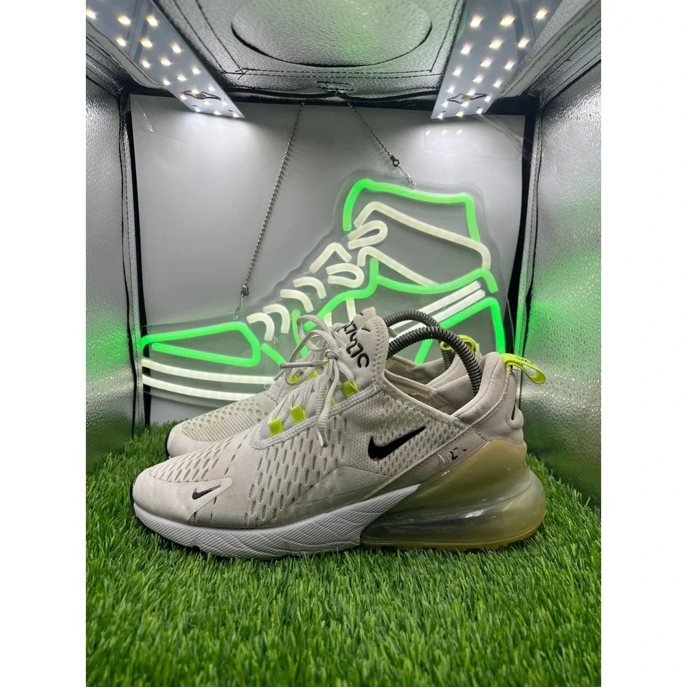 Nike Air Max 270 Sail Volt Womens Running‎ Shoes AH6789-108 Size 9